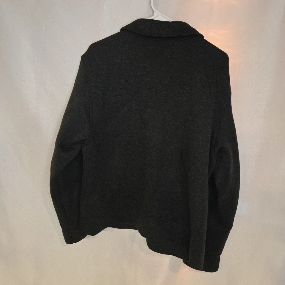 Banana Republic Full Zip Sweatshirt‎ Men's Large Gray XL